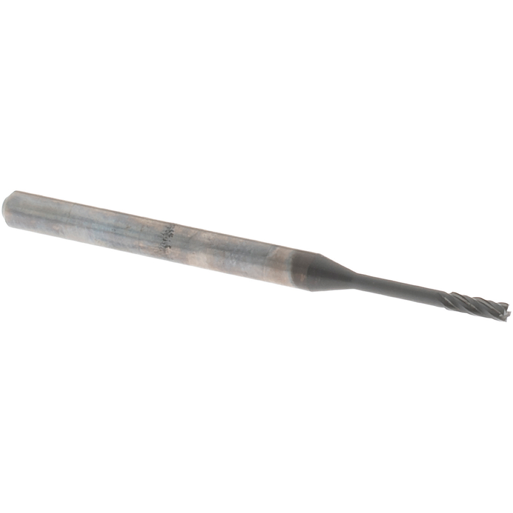 OSG 70400316 Square End Mill: 1/16 Dia, 3/16 LOC, 1/8 Shank Dia, 1-3/4 OAL, 4 Flutes, Solid Carbide Image