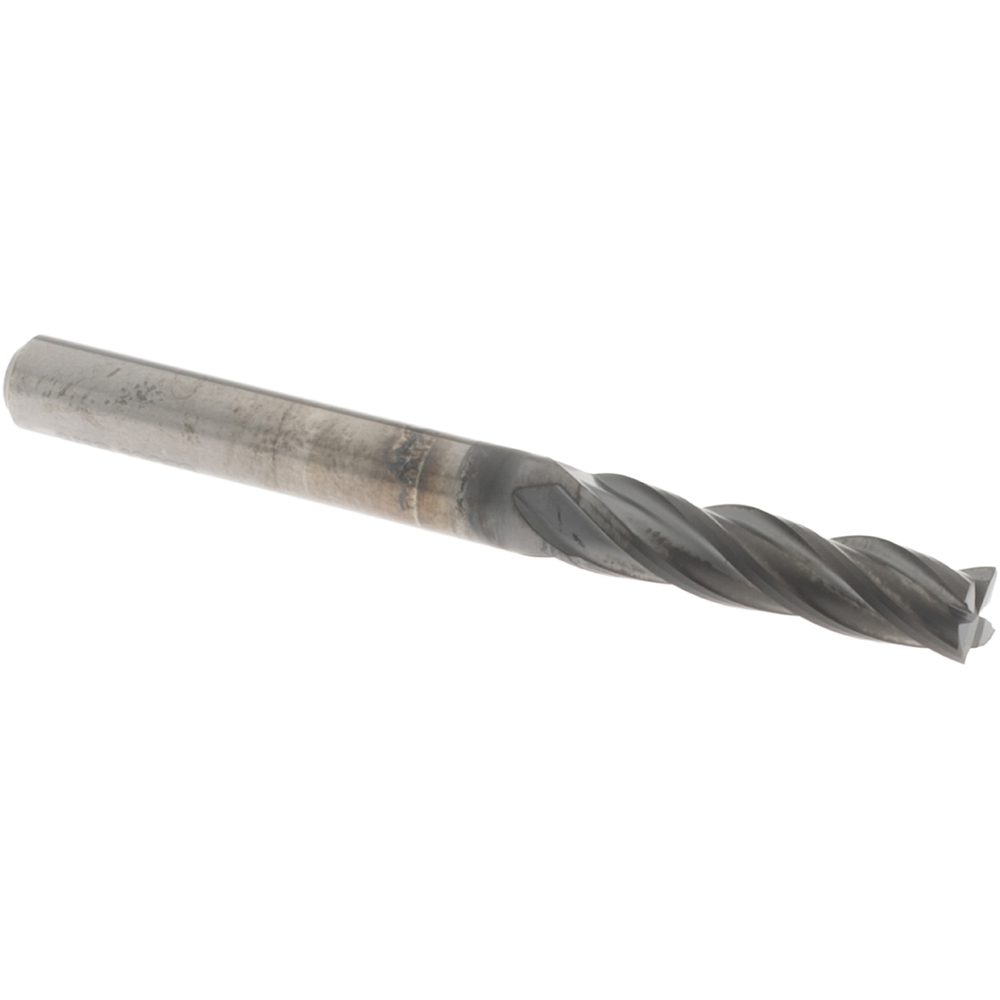 OSG 70400916 Square End Mill: 3/16 Dia, 3/4 LOC, 3/16 Shank Dia, 2 OAL, 4 Flutes, Solid Carbide Image