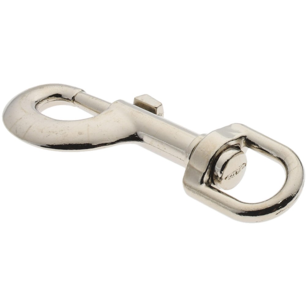 Value Collection Oval Swivel Eye Bolt Snap: 110 lb Load Capacity - Zinc Alloy 67790386