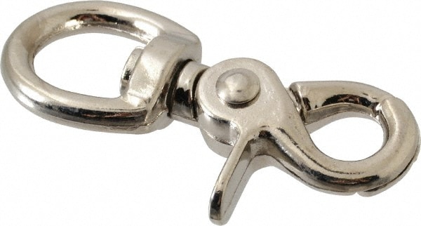 Swivel Eye Trigger Snap: 80 lb Load Capacity