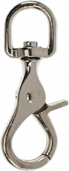 Swivel Eye Trigger Snap: 80 lb Load Capacity