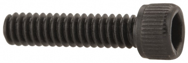 Unbrako 113307 Low Head Socket Cap Screw: #2-56, 3/8" Length Under Head, Socket Cap Head, Hex Socket Drive, Alloy Steel, Black Oxide Finish Image