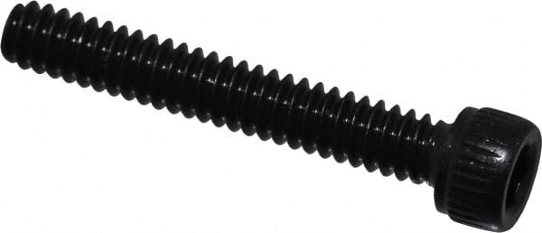 Unbrako 107849 Low Head Socket Cap Screw: #4-40, 3/4" Length Under Head, Socket Cap Head, Hex Socket Drive, Alloy Steel, Black Oxide Finish 