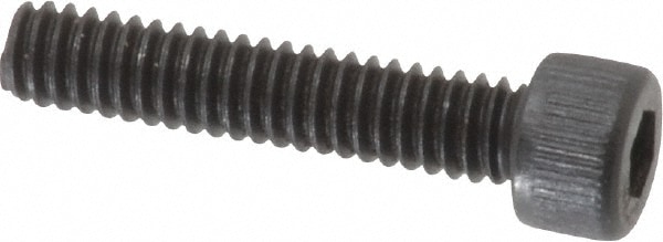 Unbrako 113390 Hex Head Cap Screw: #5-40 x 5/8", Alloy Steel, Black Oxide Finish Image