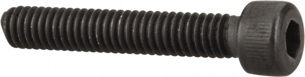 Unbrako 113407 Low Head Socket Cap Screw: #5-40, 3/4" Length Under Head, Socket Cap Head, Hex Socket Drive, Alloy Steel, Black Oxide Finish Image