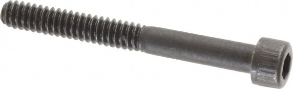 Unbrako 103248 Low Head Socket Cap Screw: #10-24, 1-3/4" Length Under Head, Socket Cap Head, Hex Socket Drive, Alloy Steel, Black Oxide Finish Image