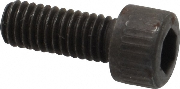 Unbrako 117749 Low Head Socket Cap Screw: #10-32, 1/2" Length Under Head, Socket Cap Head, Hex Socket Drive, Alloy Steel, Black Oxide Finish Image