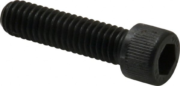 Unbrako 104088 Low Head Socket Cap Screw: 5/16-18, 1-1/4" Length Under Head, Socket Cap Head, Hex Socket Drive, Alloy Steel, Black Oxide Finish 