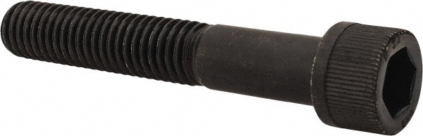 Unbrako 116364 Low Head Socket Cap Screw: 7/16-14, 2-3/4" Length Under Head, Socket Cap Head, Hex Socket Drive, Alloy Steel, Black Oxide Finish Image