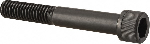 Unbrako 116396 Low Head Socket Cap Screw: 7/16-14, 3" Length Under Head, Socket Cap Head, Hex Socket Drive, Alloy Steel, Black Oxide Finish Image