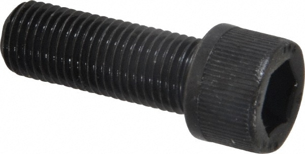 Unbrako 104561 Low Head Socket Cap Screw: 7/16-20, 1-1/4" Length Under Head, Socket Cap Head, Hex Socket Drive, Alloy Steel, Black Oxide Finish Image