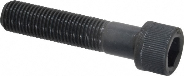 Unbrako 104593 Low Head Socket Cap Screw: 7/16-20, 2" Length Under Head, Socket Cap Head, Hex Socket Drive, Alloy Steel, Black Oxide Finish Image