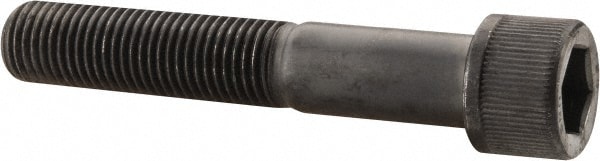 Unbrako 105615 Hex Head Cap Screw: 7/16-20 x 2-1/2", Alloy Steel, Black Oxide Finish Image