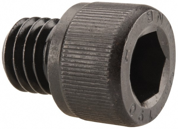 Unbrako 115644 Low Head Socket Cap Screw: 1/2-13, 1/2" Length Under Head, Socket Cap Head, Hex Socket Drive, Alloy Steel, Black Oxide Finish Image