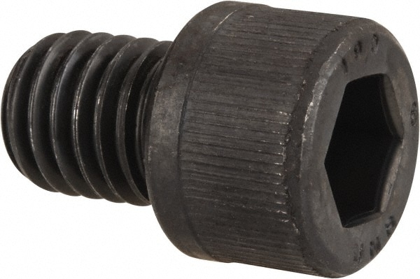 Unbrako 115677 Hex Head Cap Screw: 1/2-13 x 5/8", Alloy Steel, Black Oxide Finish Image