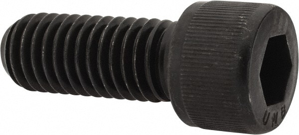 Unbrako 102703 Low Head Socket Cap Screw: 1/2-13, 1-1/4" Length Under Head, Socket Cap Head, Hex Socket Drive, Alloy Steel, Black Oxide Finish Image