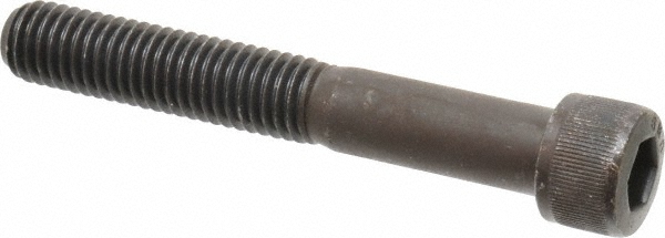 Unbrako 111575 Low Head Socket Cap Screw: 1/2-13, 3-1/2" Length Under Head, Socket Cap Head, Hex Socket Drive, Alloy Steel, Black Oxide Finish Image