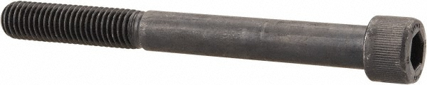 Unbrako 111673 Low Head Socket Cap Screw: 1/2-13, 5" Length Under Head, Socket Cap Head, Hex Socket Drive, Alloy Steel, Black Oxide Finish Image