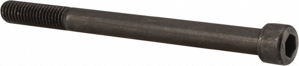 Unbrako 115544 Low Head Socket Cap Screw: 1/2-13, 6" Length Under Head, Socket Cap Head, Hex Socket Drive, Alloy Steel, Black Oxide Finish Image