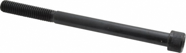 Unbrako 115576 Low Head Socket Cap Screw: 1/2-13, 6-1/2" Length Under Head, Socket Cap Head, Hex Socket Drive, Alloy Steel, Black Oxide Finish Image