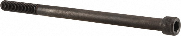 Unbrako 109768 Low Head Socket Cap Screw: 1/2-13, 8" Length Under Head, Socket Cap Head, Hex Socket Drive, Alloy Steel, Black Oxide Finish Image