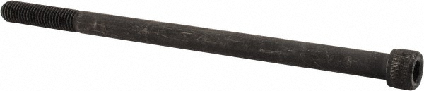 Unbrako 102417 Low Head Socket Cap Screw: 1/2-13, 9" Length Under Head, Socket Cap Head, Hex Socket Drive, Alloy Steel, Black Oxide Finish Image