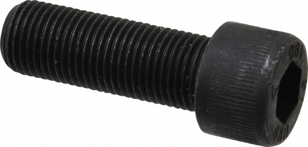 Unbrako 109763 Low Head Socket Cap Screw: 1/2-20, 1-1/2" Length Under Head, Socket Cap Head, Hex Socket Drive, Alloy Steel, Black Oxide Finish Image