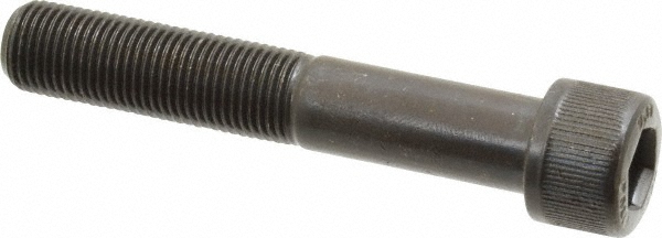 Unbrako 107237 Low Head Socket Cap Screw: 1/2-20, 3" Length Under Head, Socket Cap Head, Hex Socket Drive, Alloy Steel, Black Oxide Finish Image