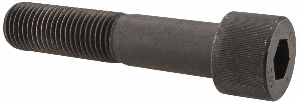 Unbrako 110103 Low Head Socket Cap Screw: 1-1/4 - 7, 6" Length Under Head, Socket Cap Head, Hex Socket Drive, Alloy Steel, Black Oxide Finish Image