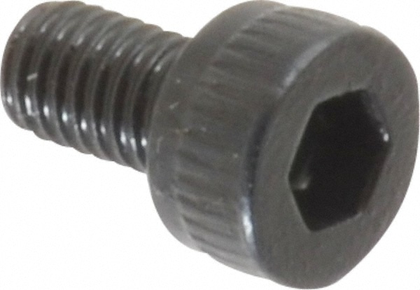 Unbrako 106218 Hex Head Cap Screw: M3 x 0.50 x 5 mm, Grade 12.9 Alloy Steel, Black Oxide Finish Image