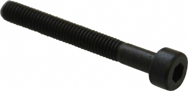 Unbrako 103010 Low Head Socket Cap Screw: M3 x 0.5, 25 mm Length Under Head, Socket Cap Head, Hex Socket Drive, Alloy Steel, Black Oxide Finish Image