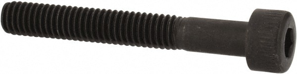 Unbrako 103018 Low Head Socket Cap Screw: M4 x 0.7, 30 mm Length Under Head, Socket Cap Head, Hex Socket Drive, Alloy Steel, Black Oxide Finish Image