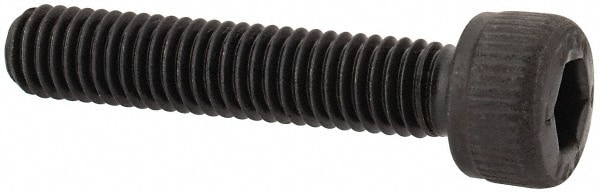 Unbrako 121096 Low Head Socket Cap Screw: M5 x 0.8, 25 mm Length Under Head, Socket Cap Head, Hex Socket Drive, Alloy Steel, Black Oxide Finish Image