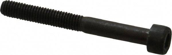 Unbrako 103031 Low Head Socket Cap Screw: M5 x 0.8, 45 mm Length Under Head, Socket Cap Head, Hex Socket Drive, Alloy Steel, Black Oxide Finish Image