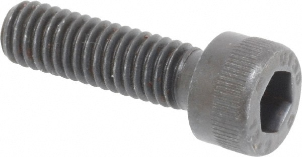 Unbrako 119790 Low Head Socket Cap Screw: M6 x 1, 20 mm Length Under Head, Socket Cap Head, Hex Socket Drive, Alloy Steel, Black Oxide Finish Image