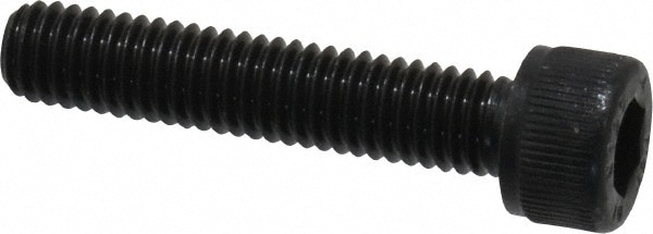 Unbrako 122121 Low Head Socket Cap Screw: M6 x 1, 30 mm Length Under Head, Socket Cap Head, Hex Socket Drive, Alloy Steel, Black Oxide Finish Image