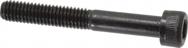 Unbrako 122087 Low Head Socket Cap Screw: M6 x 1, 45 mm Length Under Head, Socket Cap Head, Hex Socket Drive, Alloy Steel, Black Oxide Finish Image