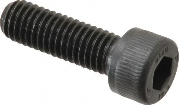 Unbrako 119351 Low Head Socket Cap Screw: M8 x 1.25, 25 mm Length Under Head, Socket Cap Head, Hex Socket Drive, Alloy Steel, Black Oxide Finish Image