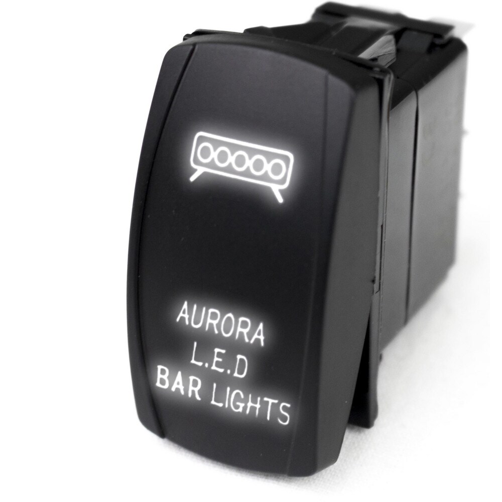 Race sport automotive switches switch type aurora led bar lights