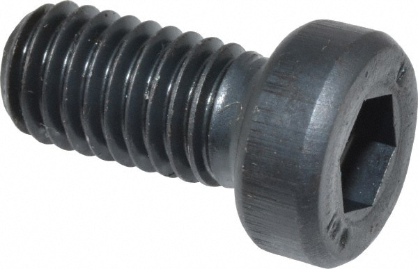 Unbrako 103520 Low Head Socket Cap Screw: M8 x 1.25, 16 mm Length Under Head, Low Socket Cap Head, Hex Socket Drive, Alloy Steel, Black Oxide Finish Image