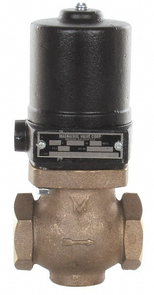 Magnatrol Valve G132S45SC-ACTS Solenoid Valve: 1-1/4" Port, NPT 