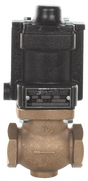 Magnatrol Valve G41A36SC-ACBW Solenoid Valve: 2-Way, 1-1/2" Port Image