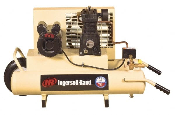 Ingersoll-Rand 49812985 Stationary Electric Air Compressor: 3 hp, 8 gal 