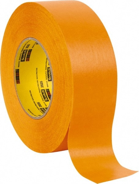 Sim Supply Masking Tape: 1/2 in x 60 yd, 4.9 Mil Tape Thick, Indoor Only, Red, 72 Pk TC602-0.5X60YD-RED(CA-72)