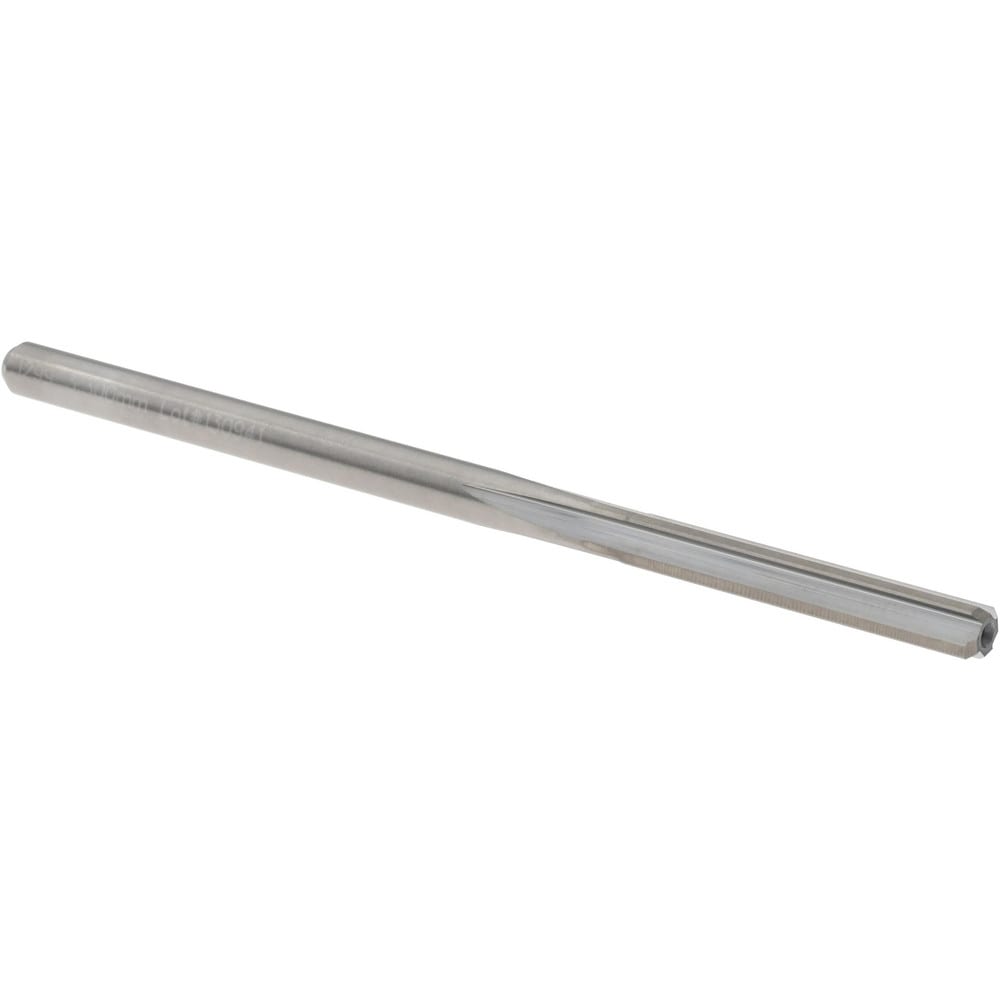 Chucking Reamer: 3.30mm Dia, 63.00mm OAL, 19.00mm Flute Length, Straight-Cylindrical Shank, Solid Carbide