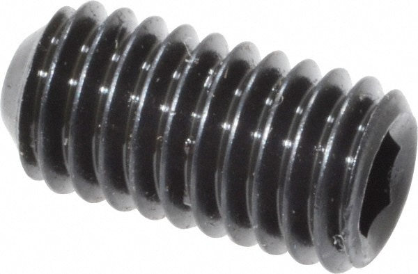 Unbrako 120397 Set Screw: #10-32 x 3/8", Cup Point, Alloy Steel, Grade 8 Image