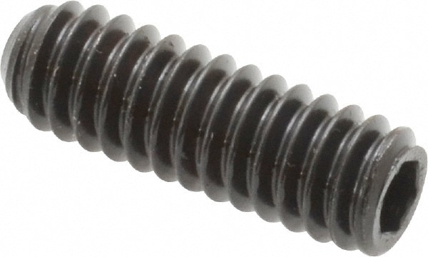 Unbrako 117296 Set Screw: 1/4-20 x 3/4", Cup Point, Alloy Steel, Grade 8 Image