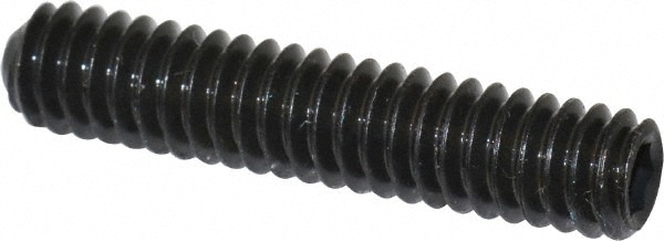 Unbrako 117492 Set Screw: 1/4-20 x 1-1/4", Cup Point, Alloy Steel, Grade 8 Image