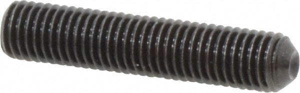 Unbrako 104592 Set Screw: 1/4-28 x 1-1/4", Cup Point, Alloy Steel, Grade 8 Image