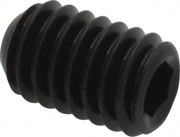 Unbrako 112568 Set Screw: 5/16-18 x 1/2", Cup Point, Alloy Steel, Grade 8 Image